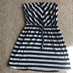 Strapless Cotton Dress
